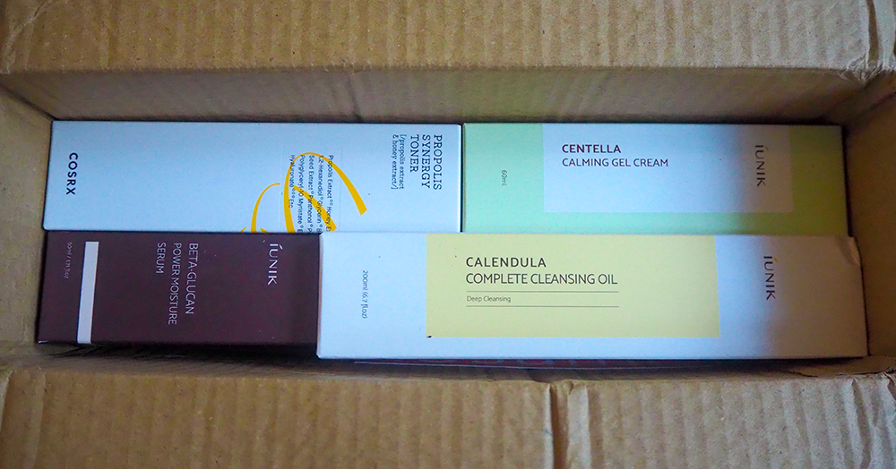 Korean Skincare products image