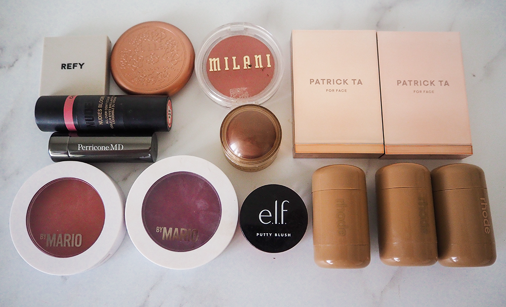 Cream blushes image